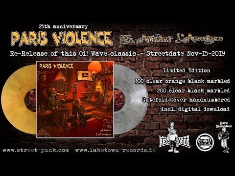 Paris Violence — Paris Violence - En Attendant L'Apocalypse (full album)