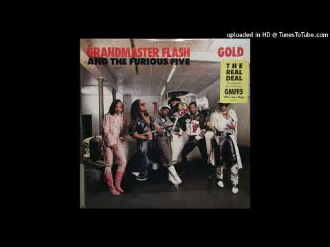 Grandmaster Flash & The Furious Five — GRANDMASTER FLASH AND THE FURIOUS- Gold (Instrumental)(1988)