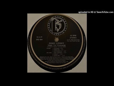 Dino Lenny — Dino Lenny | Time To Change (Dance)