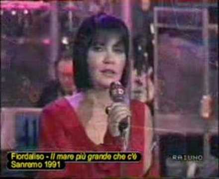Fiordaliso — Fiordaliso - Il mare più grande che c'è (Sanremo 1991)