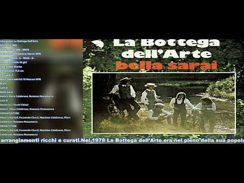 La Bottega Dell'Arte — La Bottega Dell'Arte – Bella Sarai / Restà Co' L'Occhi Chiusi (45 Giri 1978 – Vinile Originale)