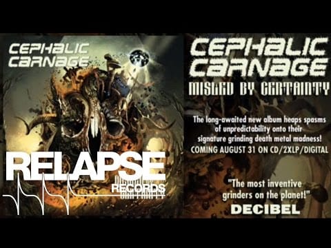 Cephalic Carnage — CEPHALIC CARNAGE - "Abraxas Of Filth"