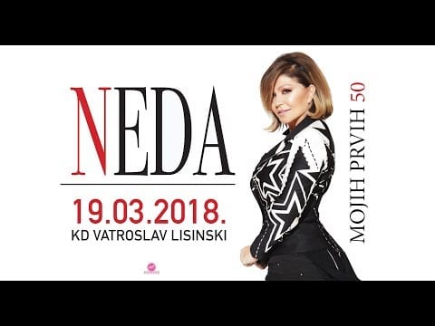 Neda Ukraden — Neda Ukraden - 'Mojih prvih 50', Koncertna dvorana Vatroslav Lisinski