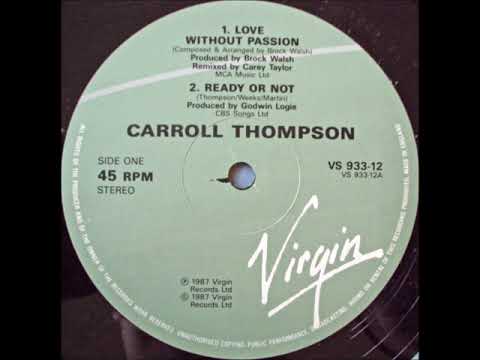 Carroll Thompson — Carroll Thompson - Ready Or Not