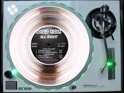 Double Vision — DOUBLE VISION - ALL RIGHT (DJ X-PLAY X-TENDED VERSION) (℗1995 / ©2014)