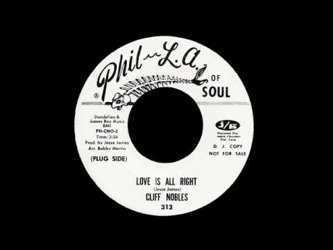 Cliff Nobles — Cliff Nobles - Love Is All Right