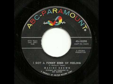 Maxine Brown — Maxine Brown - I Got A Funny Kind Of Feeling (ABC-Paramount)