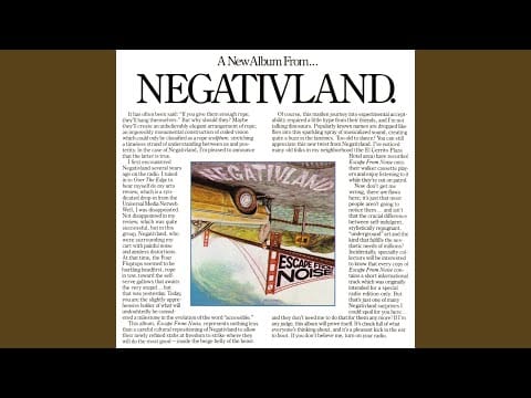 Negativland — Nesbitt's Lime Soda Song
