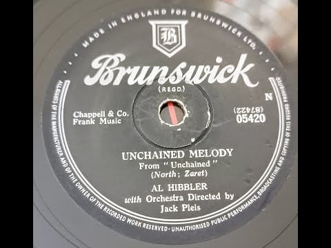 Al Hibbler — Unchained Melody - Al Hibbler - 78rpm