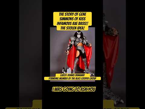 Dennis Dunaway — The Birth of the Gene Simmons Axe Bass !!! Dennis Dunaway of The Alice Cooper Group