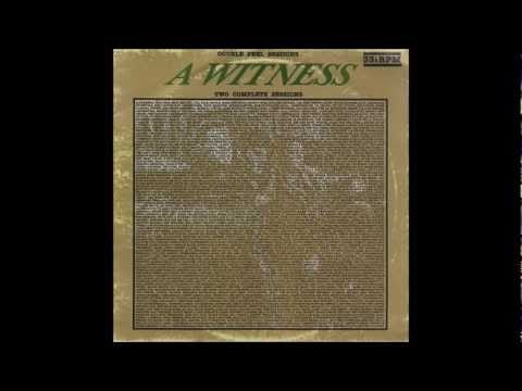 A Witness — A Witness - B4.Zip Up