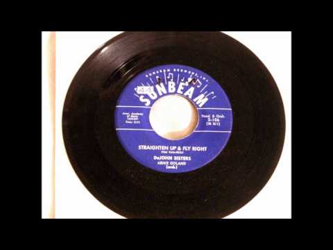 De John Sisters — Dejohn Sisters     Straighten Up And Fly Right   1958 Sunbeam 45 106