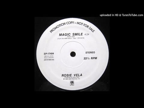 Rosie Vela — Rosie Vela - Magic Smile  1986 HQ Sound
