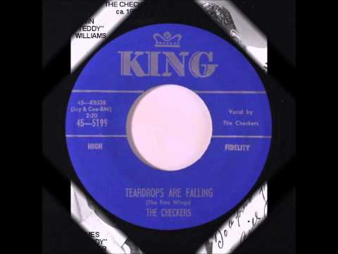 The Checkers — Checkers - Rock A Locka / Teardrops Are Falling   - King 5199 - 4/59