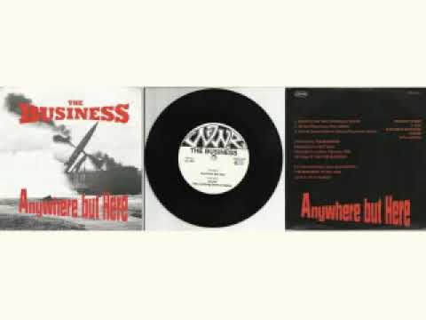 The Business — BUSINESS - Anywhere But Here EP - UK PUNK VINYL