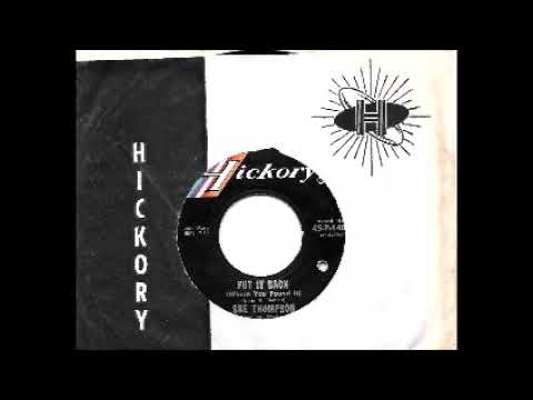 Sue Thompson — Sue Thompson   Put It Back (Where You Found It)