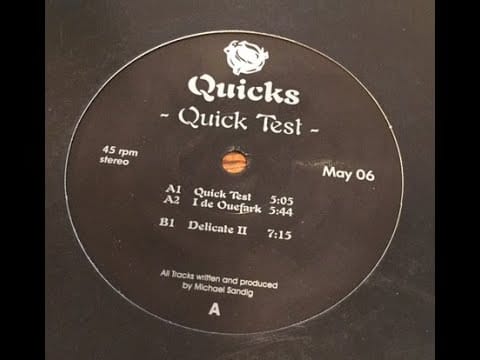 Quicks — Quicks ‎– Quick Test