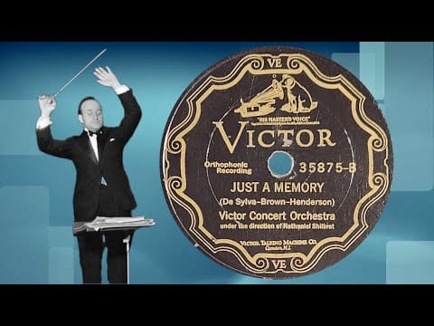Victor Salon Orchestra — “Just A Memory” by the Victor Concert Orchestra 1927
