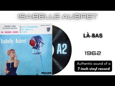 Isabelle Aubret — Isabelle Aubret - Là-Bas [7'' vinyl]