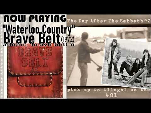 Brave Belt — Brave Belt - Waterloo Country [1972 Hard Rural Rock. Canada]