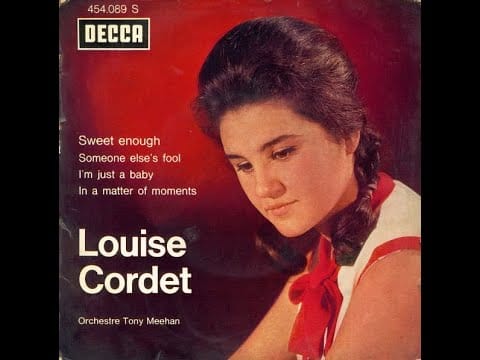 Louise Cordet — LOUISE CORDET - Sweet enough (45T EP - 1962)