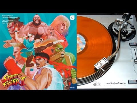 Yoko Shimomura — Street Fighter 2 : The Definitive Soundtrack CPS-2 - vinyl LP collector face H (Brave wave)