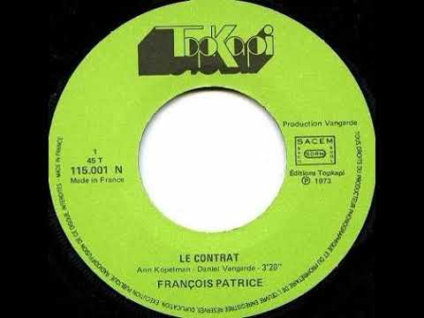 Daniel Vangarde — François Patrice "Le contrat" 1973 Topkapi