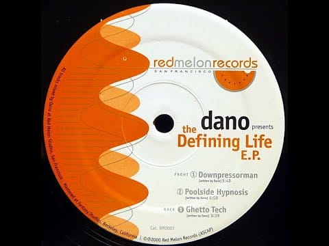 Dano — Dano - Ghetto Tech