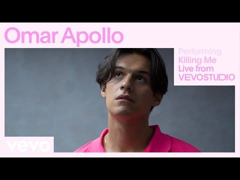 Omar Apollo — Killing Me (Live Performance) | Vevo