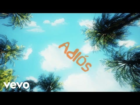 Sebastián Yatra — Sebastián Yatra - Adiós (Lyric Video)