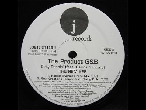 Carlos Santana — The Product G&B ft  Santana  -  Dirty Dancin' (Robbie Rivera Fierce Mix)