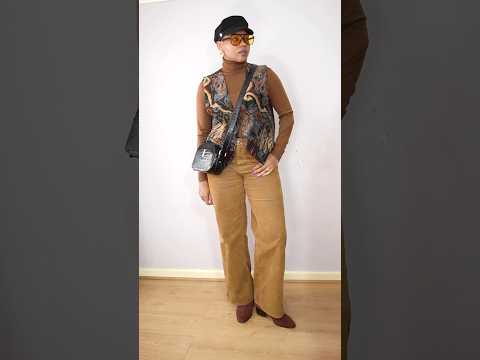 Corduroy (3) — Let’s Style this Brown Corduroy Pants with a Retro Twist !  #everydaystyle