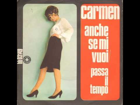 Carmen Villani — CARMEN VILLANI  - PASSA IL TEMPO -45GIRI -  1966-NUOVO SU YOUTUBE