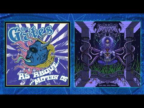 The Gates (4) — The Gates / Behrosth - As Above, So Below (full split, 2022)
