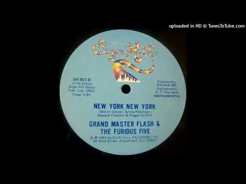Grandmaster Flash & The Furious Five — B. Grand Master Flash & The Furious Five – New York New York (Instrumental)