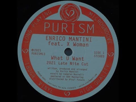 Enrico Mantini — Enrico Mantini feat. X Woman - What U Want (2021 Late Nite Cut)