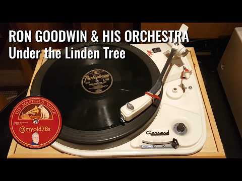 Ron Goodwin And His Orchestra — Under the Linden Tree - Ron Goodwin and his Orchestra 1955 78 rpm Parlophone R 3999