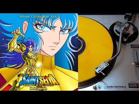 Seiji Yokoyama — Saint Seiya Knights Of The Zodiacs: Music Collection vol. 5 - OST vinyl LP face B (Microids Records)