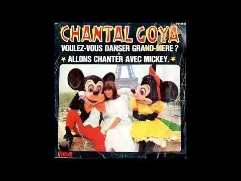 Chantal Goya — Chantal Goya Allons chanter avec Mickey 1977 Vinyl 45 RPM Label RCA Victor France
