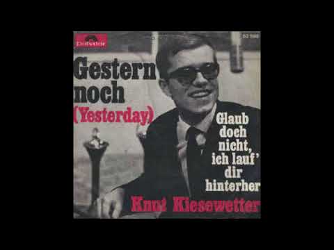 Knut Kiesewetter — Knut Kiesewetter  -  Gestern noch  1965