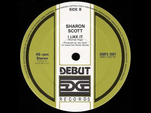 Sharon Scott (2) — Sharon Scott - I like it 1986