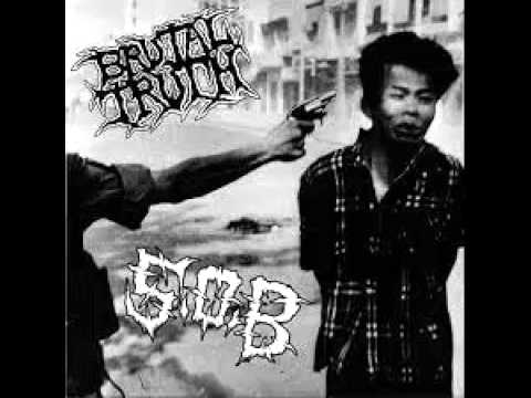 Brutal Truth — Brutal Truth / S.O.B. - Split 7"