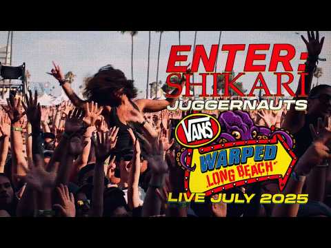 Enter Shikari — Juggernauts (Live Warped Long Beach. CA 2025)