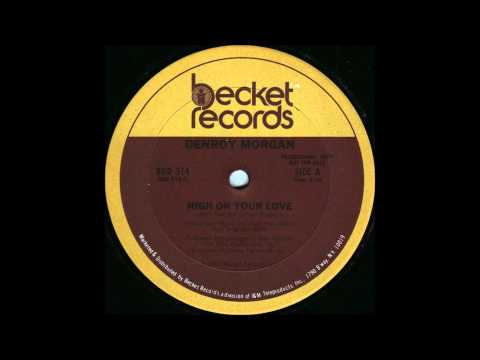Denroy Morgan — denroy morgan - high on your love - 12'' becket 1983