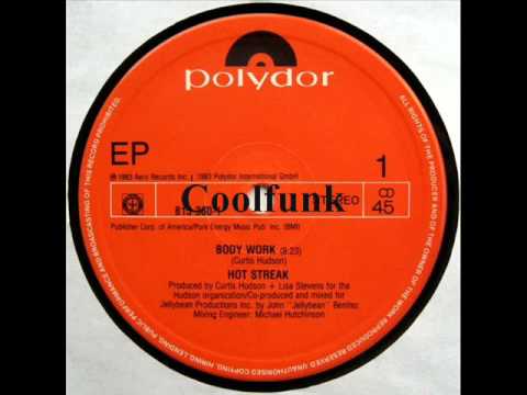 Hot Streak — Hot Streak - Body Work (12" Electro-Funk 1983)