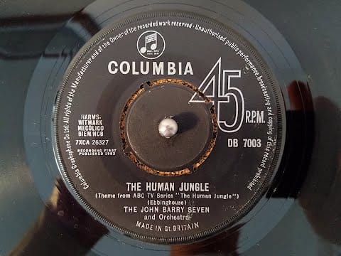 The John Barry Seven And Orchestra — The John Barry Seven - 'The Human Jungle'