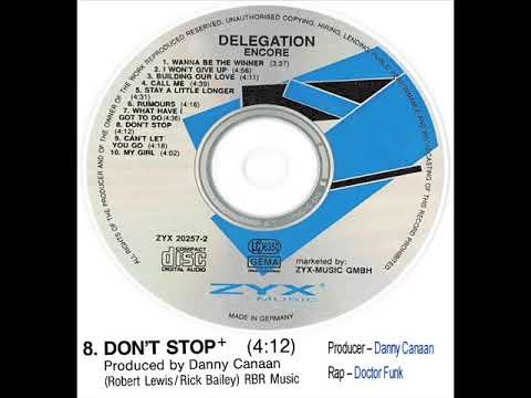 Delegation — Delegation - don´t stop (1993