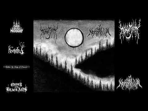 Nyctophilia (4) — Nyctophilia / Hellmoon - Under the Darkest Sign of Ancient Evil (full split, 2020)