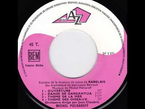 Michel Polnareff — Michel Polnareff "Thème de la mer" 1969 Disc'Az