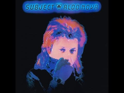 Aldo Nova — Subject's Theme/(Race Cars)/Armageddon | Aldo Nova | Subject... Aldo Nova | Portrait 1983 LP